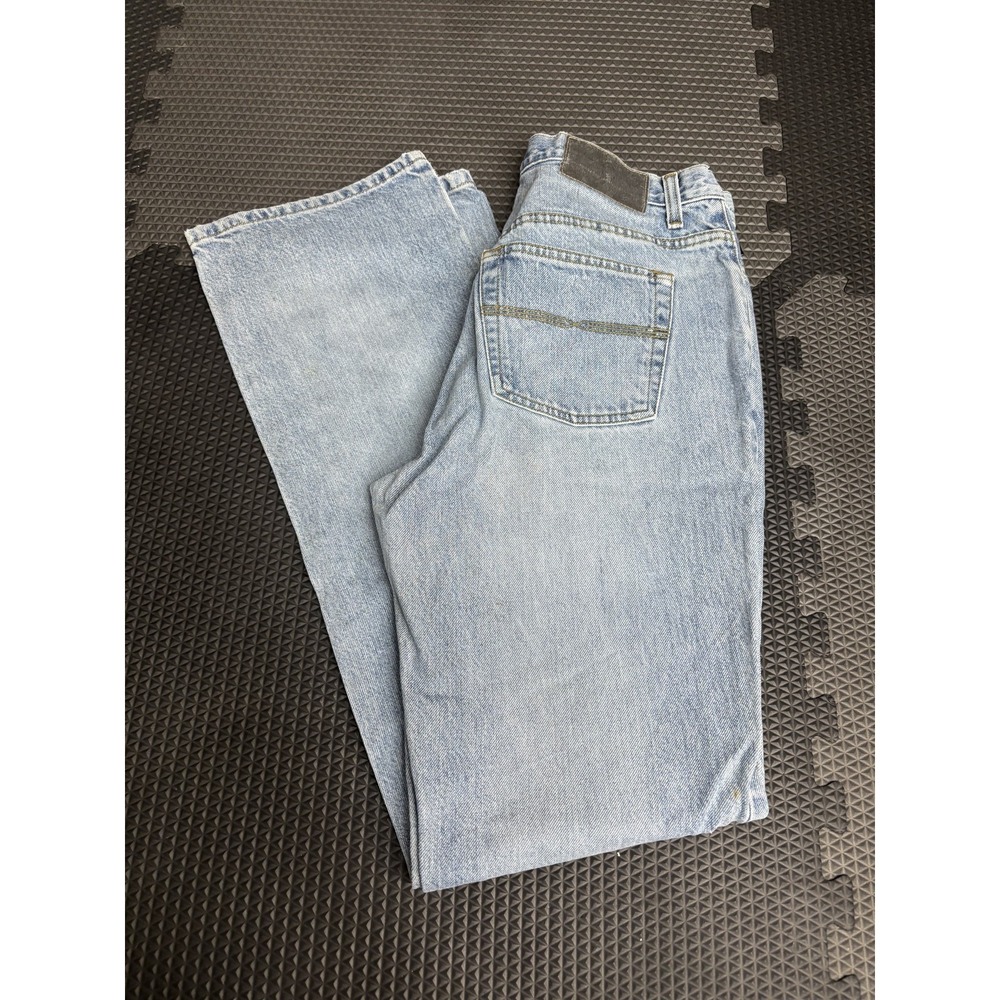 Express Jeans Men's Light Wash Boot Cut Denim Jeans Size 9/10L